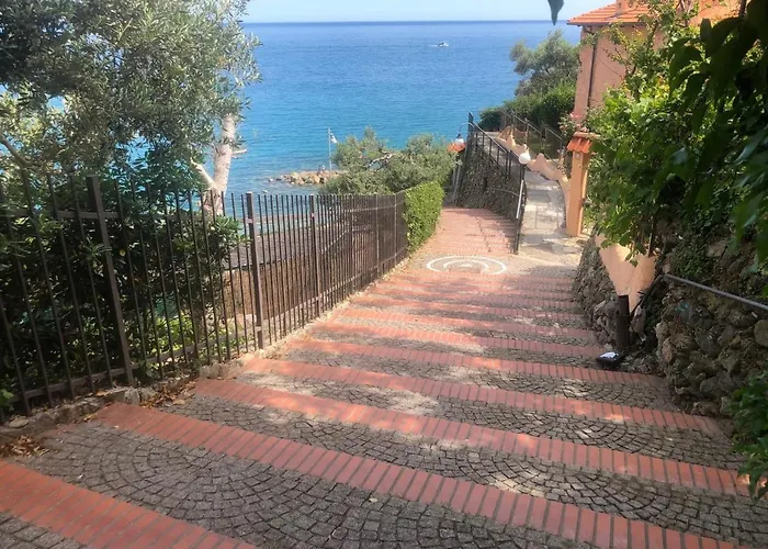 Casa Serge Vista Mare Con Ampio Terrazzo Privato Lägenhet *